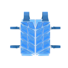 MangoRace Blue PCM Cooling Vest - product view 1