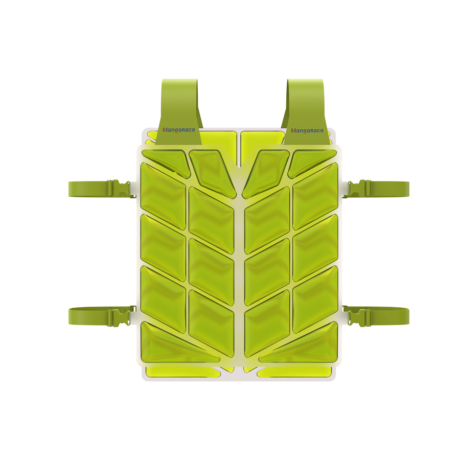 MangoRace Green PCM Cooling Vest - product view 1