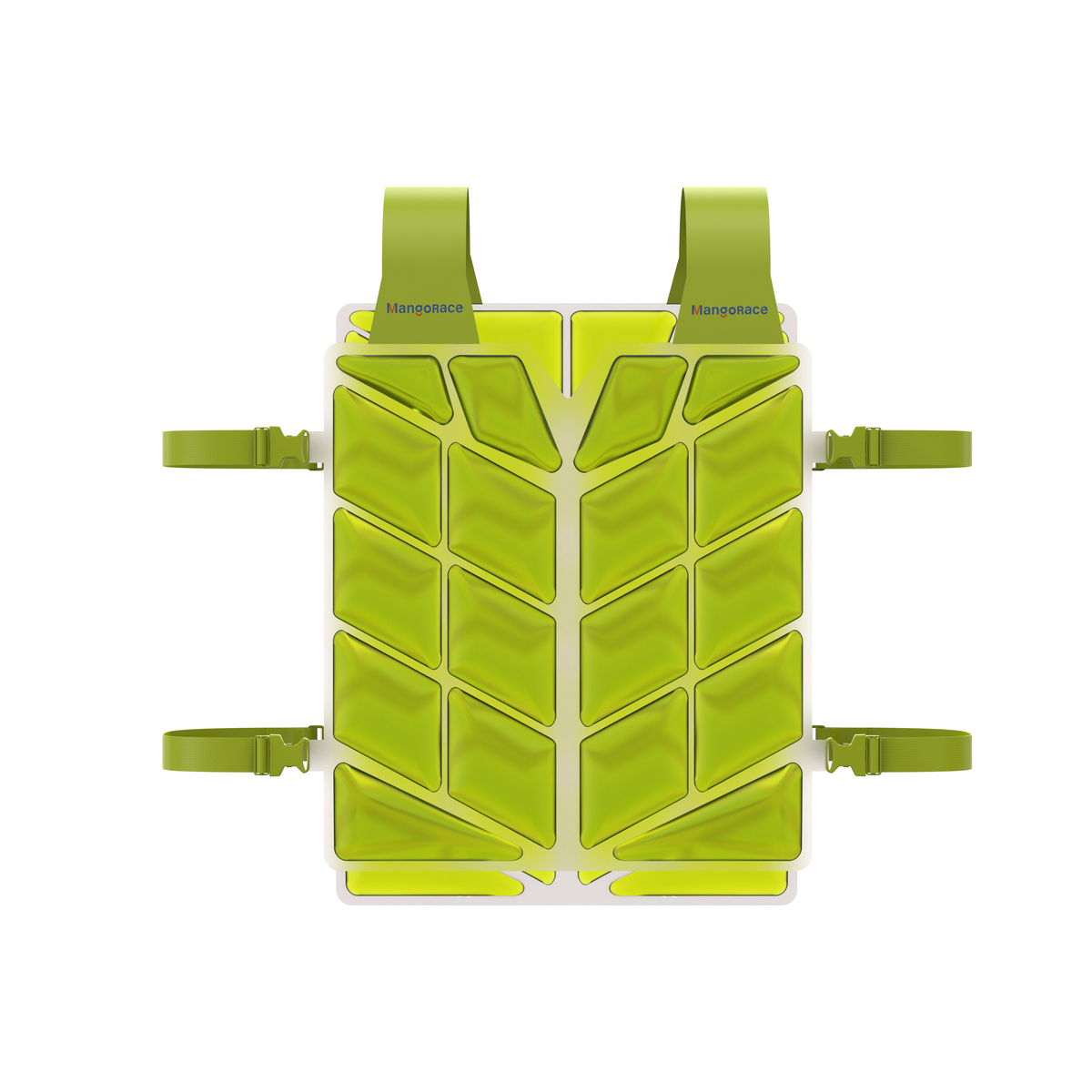 MangoRace PCM Cooling Vest - Green - product view 1