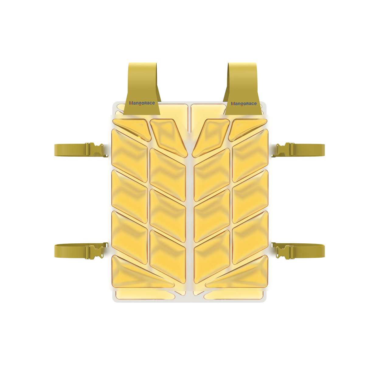 MangoRace Yellow PCM Cooling Vest - product view 1